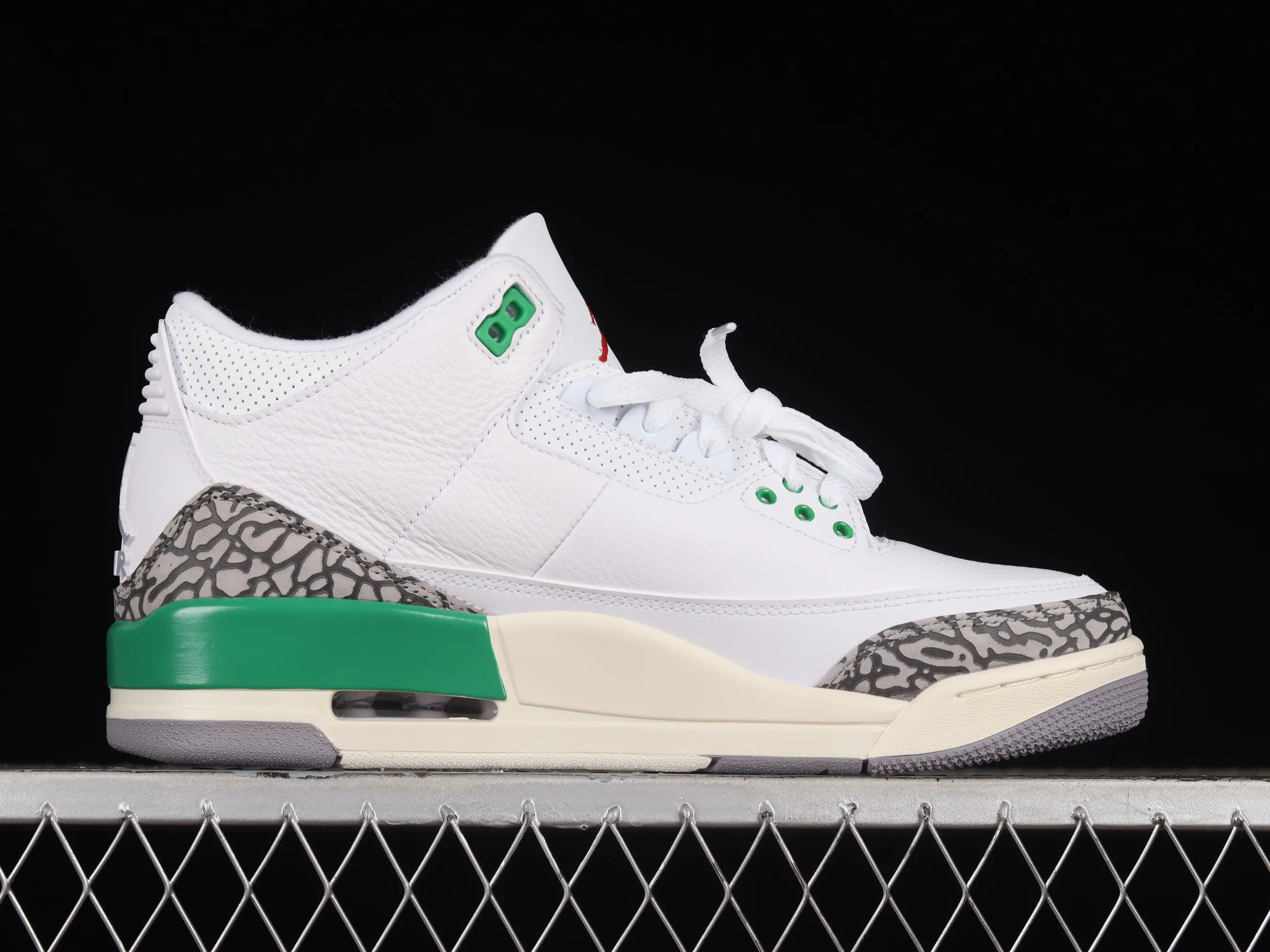 All categories Air Jordan Jordan series basketball shoes Air Jordan 3 foreign trade version Air Jordan 3 "Lucky Green" AJ3 Joe 3 green cement CK9246-136